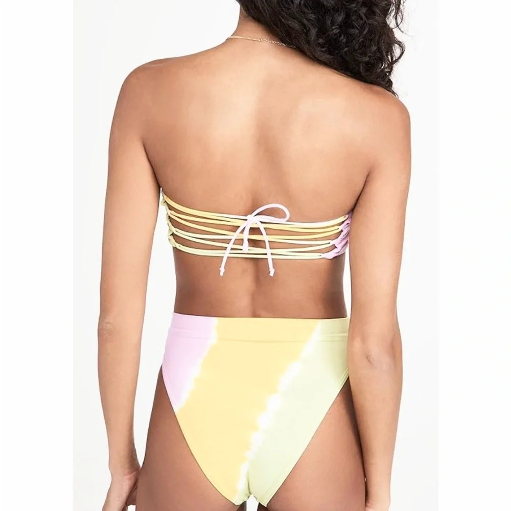 LSpace Beach Wave bikini top pastel size SM L*SPACE